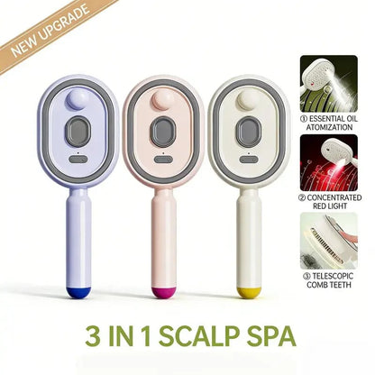 🔥LAST DAY 60% OFF-Electric Spray Air Cushion Massage Comb