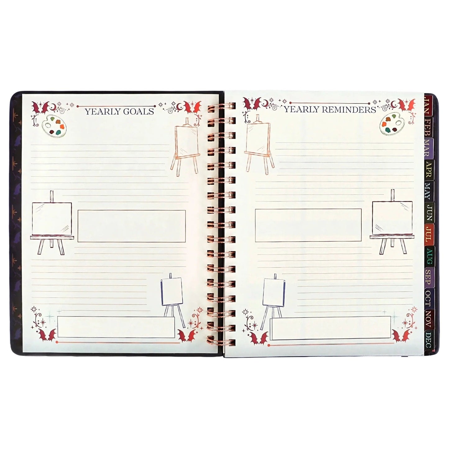 🔥HOT SALE 48% OFF🌙 A Court of Thorns and Roses: Velaris 2027 Weekly Planner ✨ Officially Licensed Fantasy Organizer