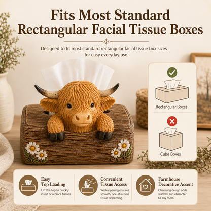 Cute Highland Cow Farmhouse Décor