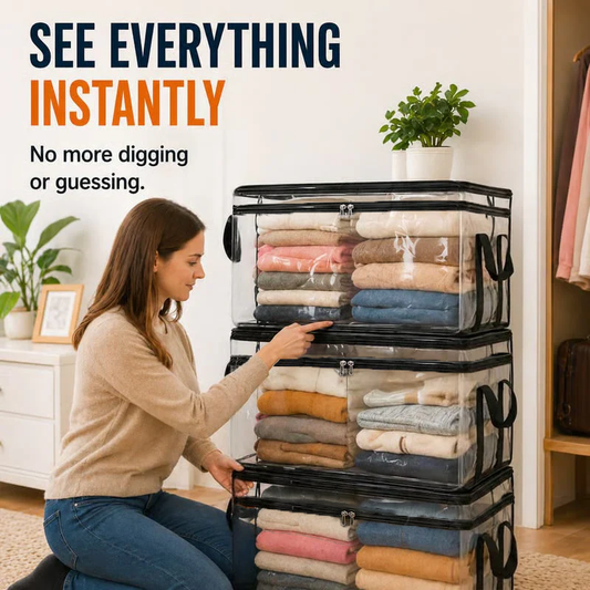 📦️Large Dustproof Storage Box with Handle📦️