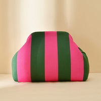 Hot Pink + Forest Green