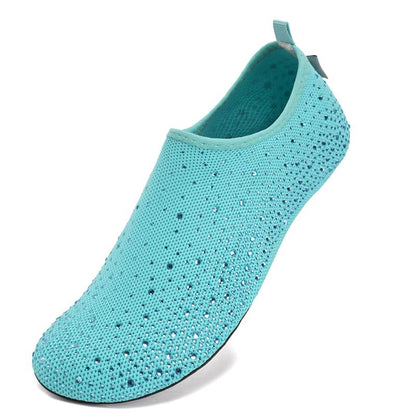 Womens Water Shoes - Lightweight Barefoot Aqua Socks for Beach, Pool, Yoga & Outdoor
