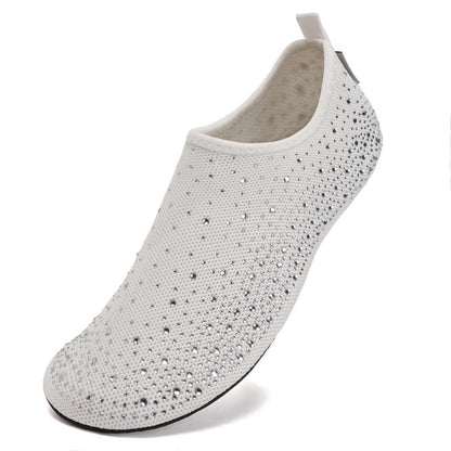 Womens Water Shoes - Lightweight Barefoot Aqua Socks for Beach, Pool, Yoga & Outdoor