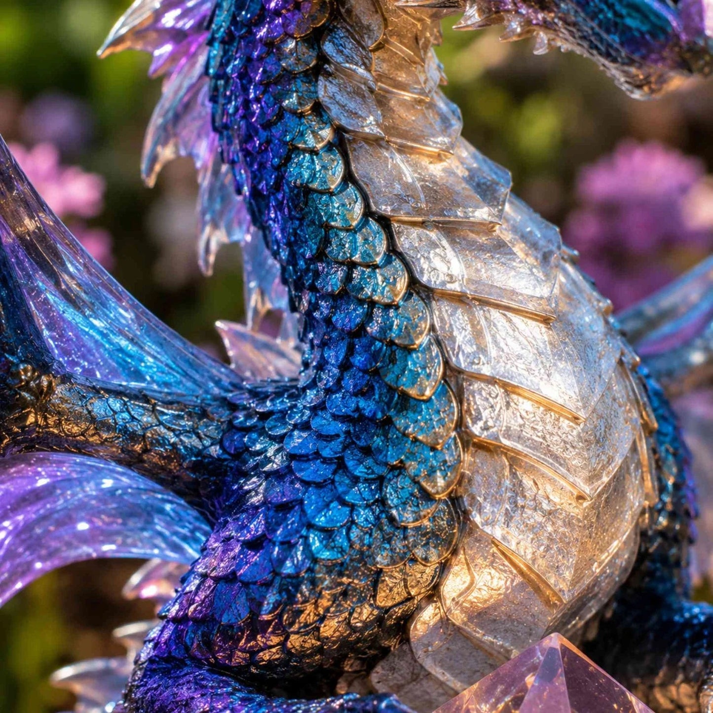 🐉 LAST DAY 49% OFF -✨️Solar Dragon Crystal Garden Light