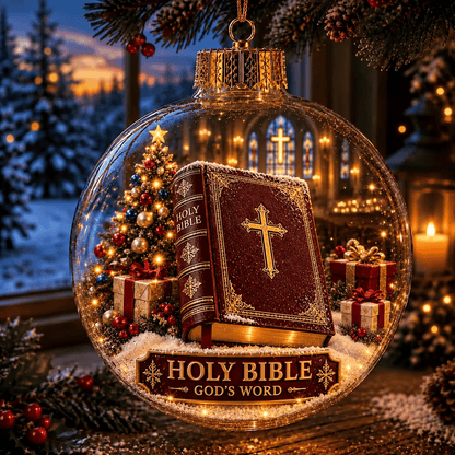 ✝️ Light-Up Christian Faith Christmas Ornament | 12 Glowing Faith-Inspired Designs for Trees, Mantels & Meaningful Gifts 🎄