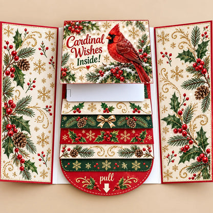 ⏰LAST DAY 50% OFF - 2026 New 🎅💳 Waterfall Christmas Gift Card Booklet ✨