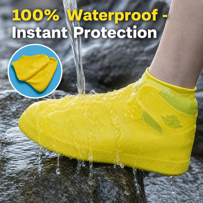 📢📢50% OFF !! ⏰ Waterproof Rain Shoe Cover – Non-slip sole & easy on/off – Reusable, perfect for wet weather or muddy walks – fits most shoes, keeps feet dry 🌧️