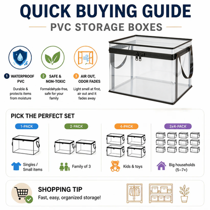📦️Large Dustproof Storage Box with Handle📦️