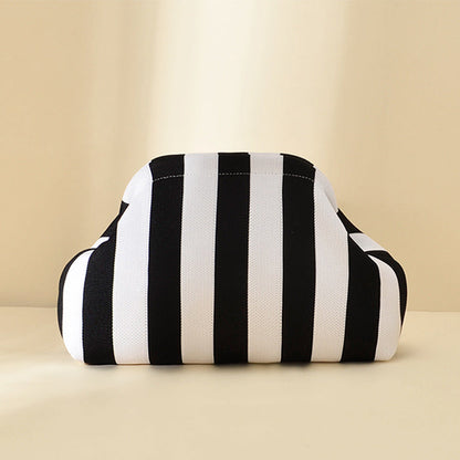 👜 Dumpling Clutch Bag, Large Capacity Kiss Lock Cosmetic Handbag for Daily Travel Party