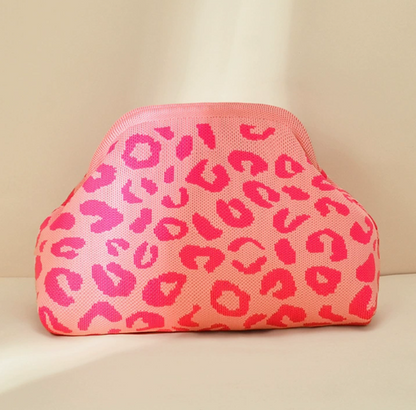 👜 Dumpling Clutch Bag, Large Capacity Kiss Lock Cosmetic Handbag for Daily Travel Party