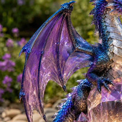 🐉 LAST DAY 49% OFF -✨️Solar Dragon Crystal Garden Light