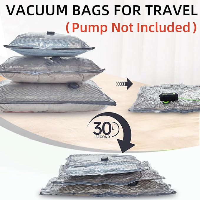 📢Last Day 49% OFF🔥[2026 Upgraded]  X7 Cordless Travel Vacuum Bag Set