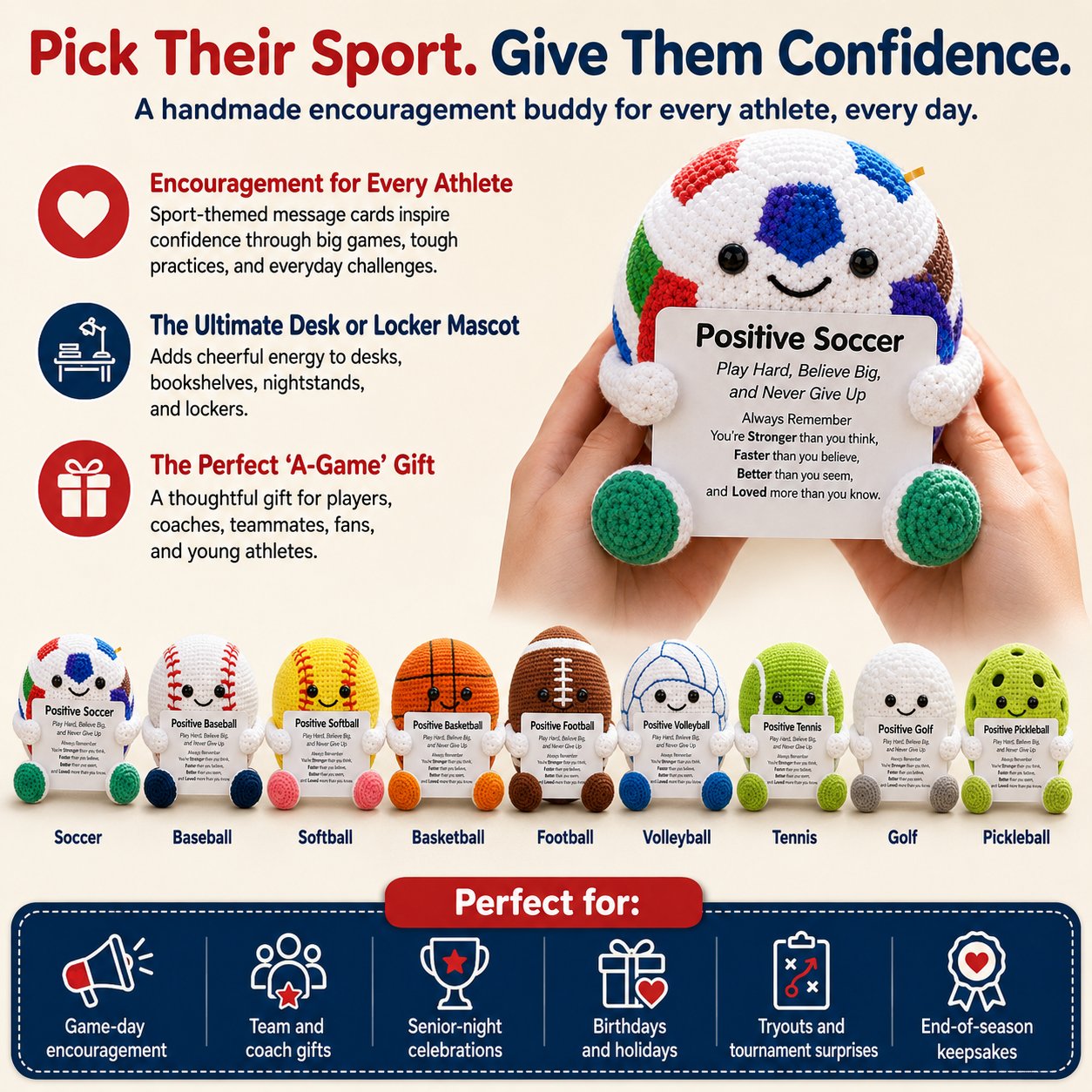 🔥 Last Day 50% OFF 🏅 Positive Sports Buddy Collection