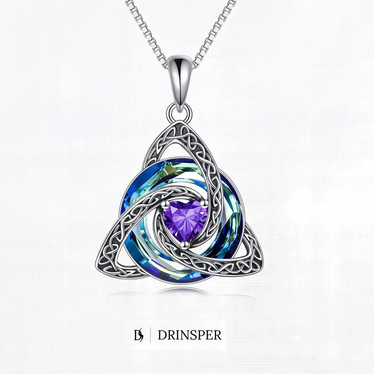 🛡️ Celtic Birthstone Shield: Wear Your Protection & Story ✨