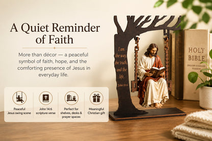 🔥Last Day 50% OFF - ✝️📚Christian Jesus Swing Ornament