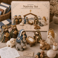 Complete Bethlehem Manger Scene