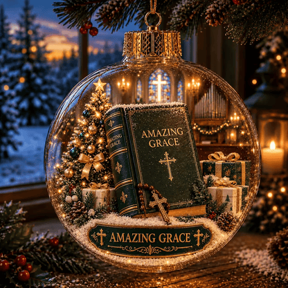 ✝️ Light-Up Christian Faith Christmas Ornament | 12 Glowing Faith-Inspired Designs for Trees, Mantels & Meaningful Gifts 🎄