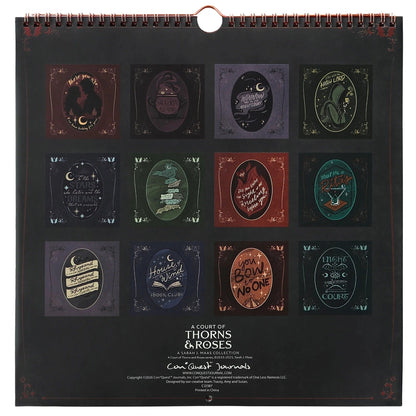 🔥HOT SALE 48% OFF🌙 A Court of Thorns and Roses: Velaris 2027 Weekly Planner ✨ Officially Licensed Fantasy Organizer