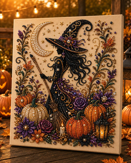 🔥 Last Day 49% OFF – 👻✨ Halloween Pearl Art DIY Kit – Turn Tiny Pearls into Spooky-Cute Magic (📦Buy 2 Free Shipping)