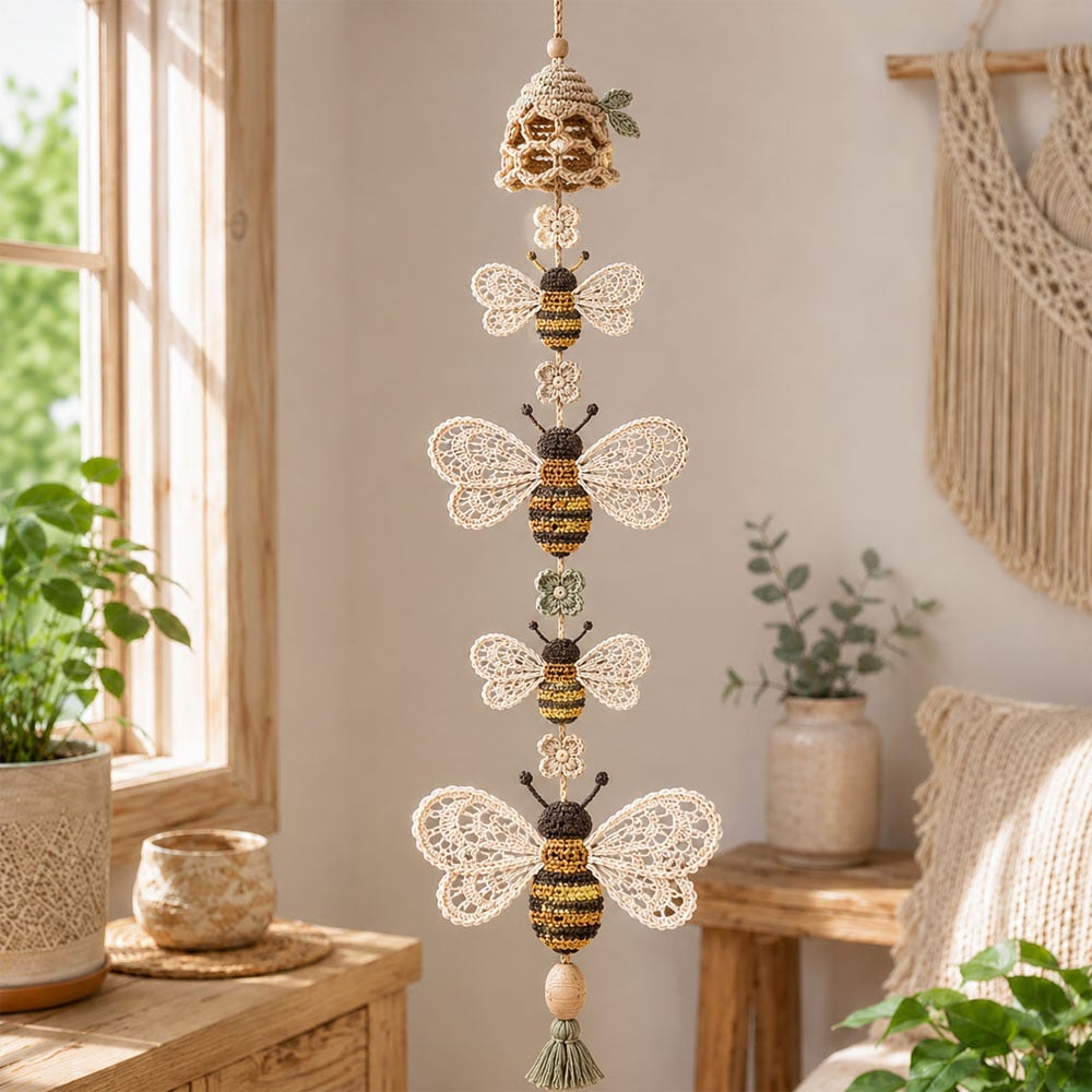 Hummingbird Garden Cascade DIY Crochet Kit