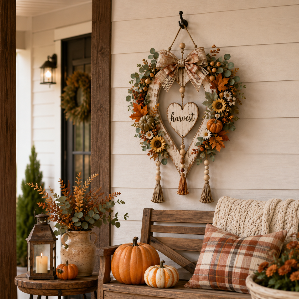 🔥LAST DAY 50% OFF -🍂🤎Harvest Heart Farmhouse Wall Decor