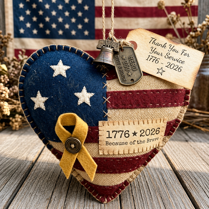 🌟🎉250th Anniversary Patriotic Felt Ornament DIY Kit
