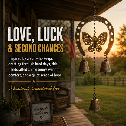 The Horseshoe &Butterfly Wind Chime ❤🐎 ( by Jordan Maynard)