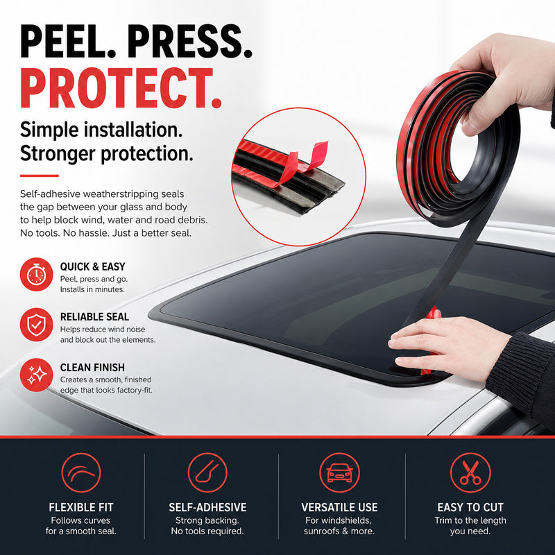 Peel and stick installation