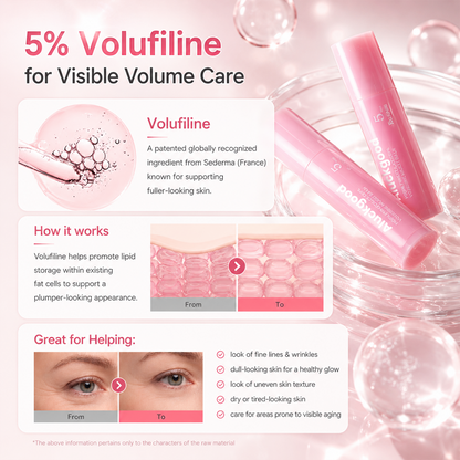 🔥LAST DAY 60% OFF🎁Korean Pink Collagen Volume Multi Balm + Pink Caffeine Collagen Eye Patch