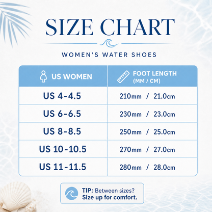 Womens Water Shoes - Lightweight Barefoot Aqua Socks for Beach, Pool, Yoga & Outdoor