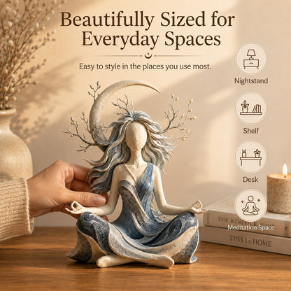 🔥LAST DAY 49% OFF- 🧘Serenity Growth | Inner Harmony Sculptural Figurine 🌙
