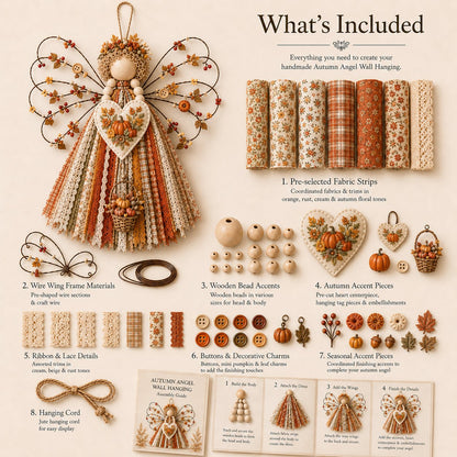 🔥Last Day 50% OFF - 🪽 Angel Fabric Hanging DIY Kit (📦Buy 2 Free Shipping)