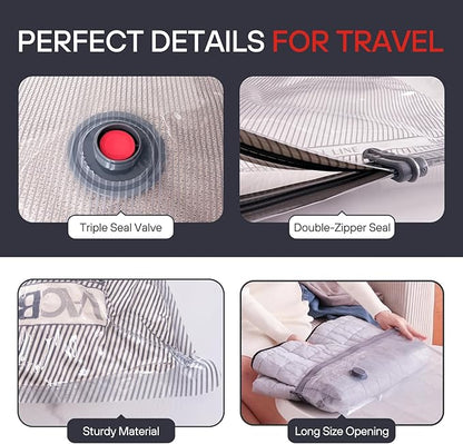 📢Last Day 49% OFF🔥[2026 Upgraded]  X7 Cordless Travel Vacuum Bag Set