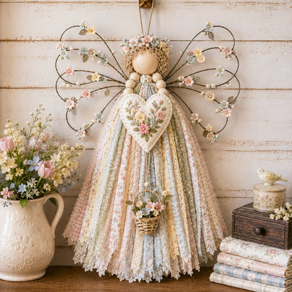 🔥Last Day 50% OFF - 🪽 Angel Fabric Hanging DIY Kit (📦Buy 2 Free Shipping)