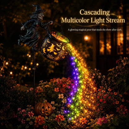 🧙‍♀️Halloween Witch Cauldron Garden Light