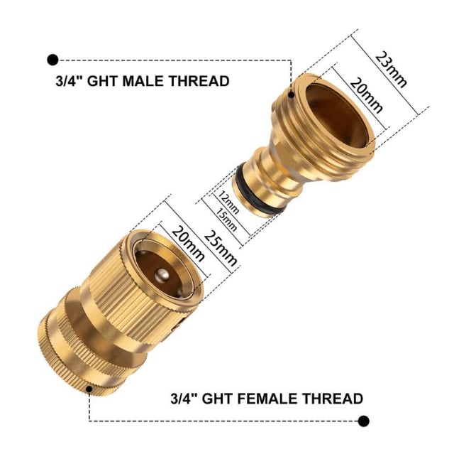 🔥LAST DAY 50% OFF -🔩Garden Hose Quick Connector