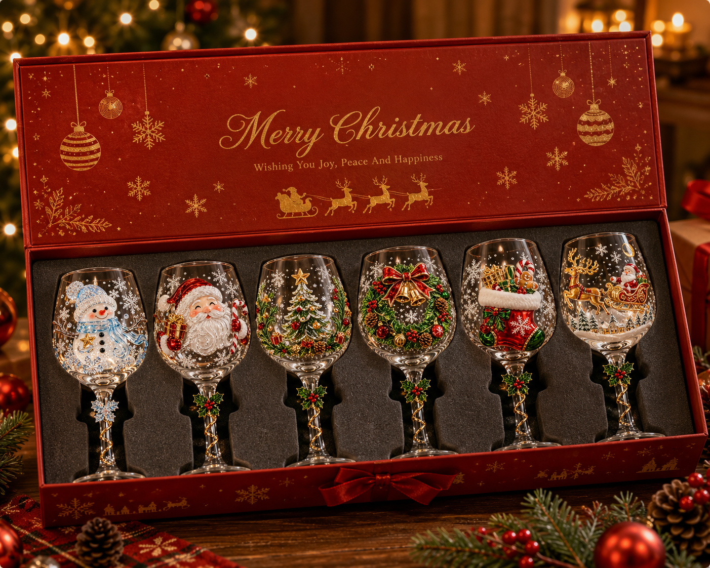 Six piece gift box set