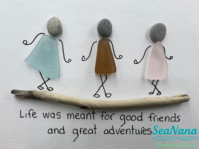 Friendship sea glass