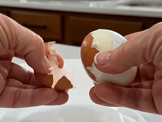 Egg cracker demonstration