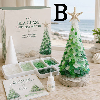 🔥49% Off Last Day - BUY 3 GET 1 FREE🎄DIY Sea Glass Christmas Tree Kit