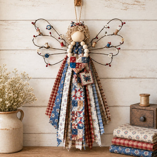 🔥Last Day 50% OFF - 🪽 Angel Fabric Hanging DIY Kit (📦Buy 2 Free Shipping)