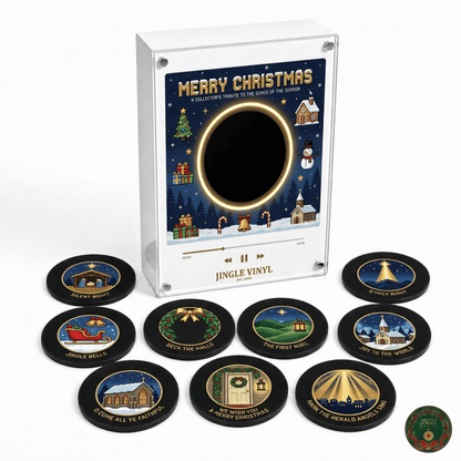 🎄 Interactive Christmas Music Fridge Magnet: Plays 9 Classic Songs for Festive Kitchen Decor! 🎵✨