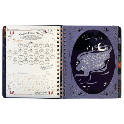 🔥HOT SALE 48% OFF🌙 A Court of Thorns and Roses: Velaris 2027 Weekly Planner ✨ Officially Licensed Fantasy Organizer