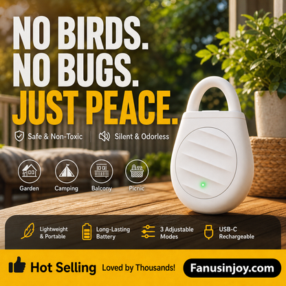 🔥🐦Portable Ultrasonic Bird Repellent Keychain