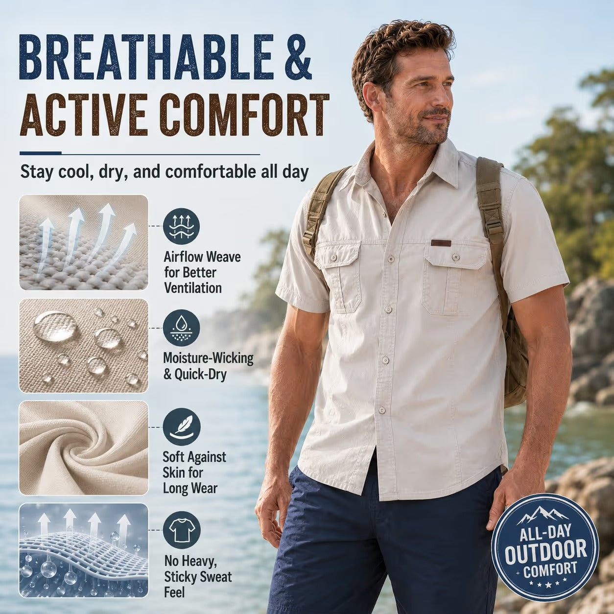 Lightweight Outdoor Shirt