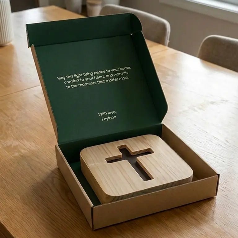Lamp in gift box