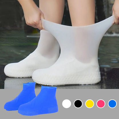 📢📢50% OFF !! ⏰ Waterproof Rain Shoe Cover – Non-slip sole & easy on/off – Reusable, perfect for wet weather or muddy walks – fits most shoes, keeps feet dry 🌧️