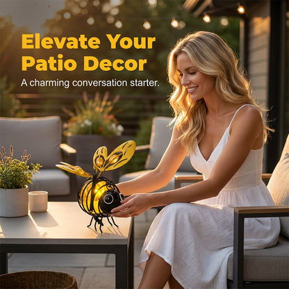 🌙🍃🪴 LIMITED-TIME 50% OFF! Hanging Solar Bee Light – Spread Joy Day and Night 🌞🌜